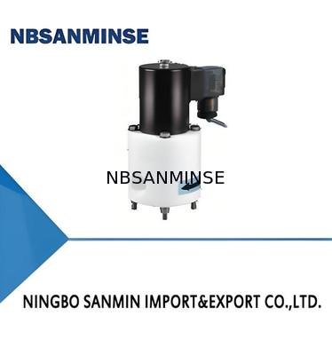 Polytetrafluoro Electromagnetic Valve PTFE Solenoid Valve with Max. +120℃ Temperature Resistance 0.01～0.6 MPa Working Pressure and 1.2 MPa Compressive Strength