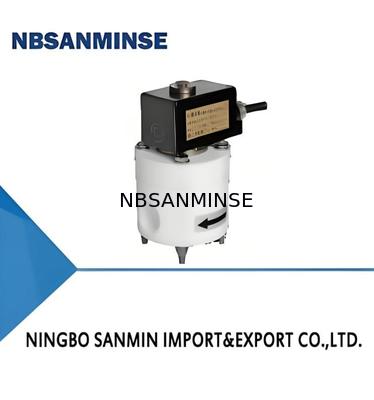 Polytetrafluoro Electromagnetic Valve PTFE Solenoid Valve with Max. +120℃ Temperature Resistance 0.01～0.6 MPa Working Pressure and 1.2 MPa Compressive Strength