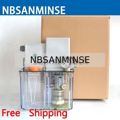 NBSANMINSE SDR5-34Z  Grease Lubricating Pump 4 Mpa AC 380 Volt 50 Hz  with Overflow Valve for Lubrication System