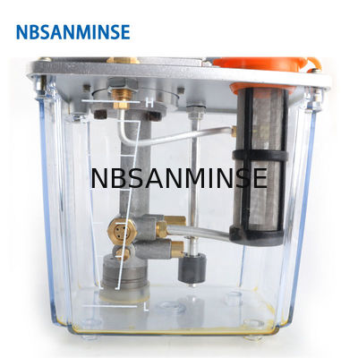 NBSANMINSE SDX2-22C Thin Oil Lubrication Pump Gear 2 liter 3 Liter 2 Mpa with single / Double digital display For CNC Ma