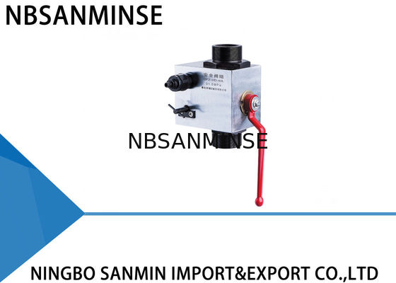 Thread Connection Hydraulic Accumulator Stopping Valve With High Pressure