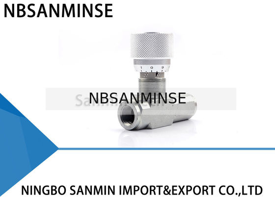 Standard STU Hydraulic Check Valve G / NPT Thread Throttle Check Valve Carbon Steel