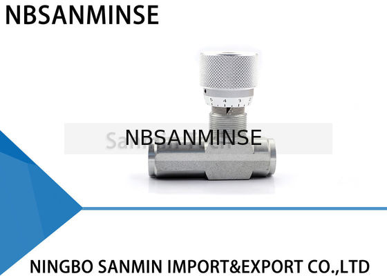 Standard STU Hydraulic Check Valve G / NPT Thread Throttle Check Valve Carbon Steel