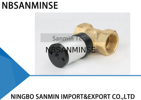 Q22HD Series Pneumatic Control Valve  Brass Stainless Steel Material Air Powered Piston Valve for water air