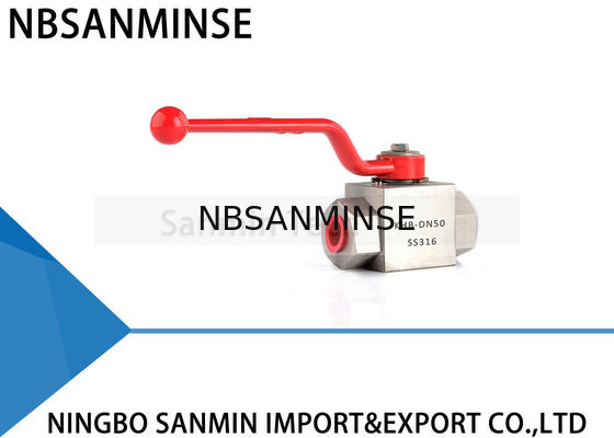 Stainless Steel High Pressure Hydraulic Ball Valve KHB-G1/8 1/4 3/8 1/2 Anti corrosion Design SS304 SS316