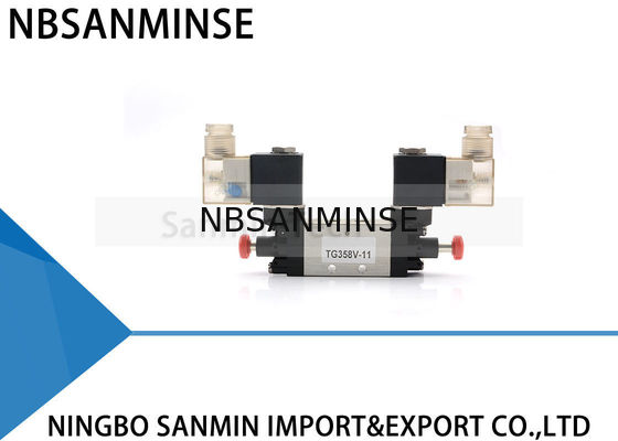 TG358V11 G1/8 2 Position 5 Way Internal Pilot Type Door Pump Dedicated Valve For Truck Car Door System