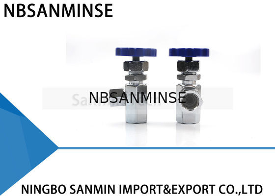 KF -L8 Pressure Gauge Switch 31.5MPa Threaded Connections Industry Engineer High Pressure Valve