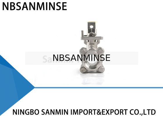 CF8M 1 inch Hydraulic High Pressure Ball Valve 1000psi WOG Stainless Steel SS316 Oil Gas Water Pipe Line Application