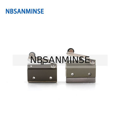 NBSANMINSE V2-M5 V2-1/8 2/2 Way Air Mechnical Control Valve Pneumatic Two Way Roller Valve Automation Line