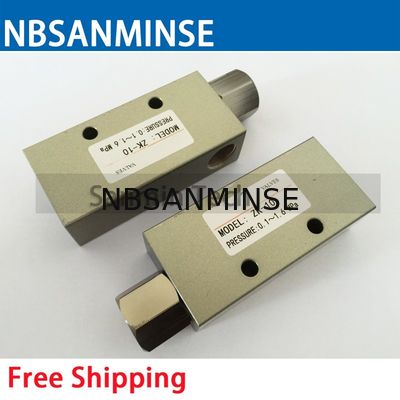 NBSANMINSE ZK Vacuum Generator 1/8 1/4 3/8 1/2 Pneumatic Vacuum Ejector 1MPa Automation Vacuum Parts