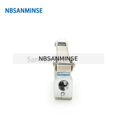NBSANMINSE MOV 1/8 G Thread Mechanical Valve Pneumatic Control Air Valve Roller push selection for Package machine Autom