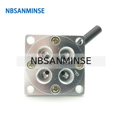 NBSANMINSE K34R6 G1/4" Hand Switching Valve Drawing Valve Mechanical Pneumatic Manual Valve G 1/4 Thread