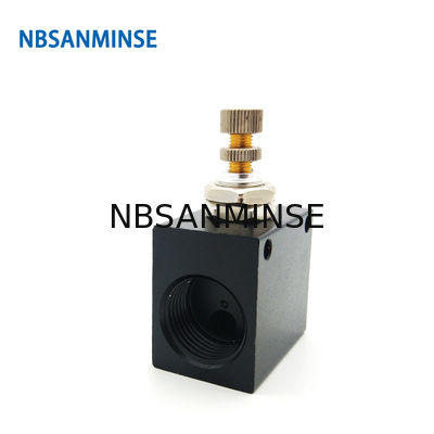 NBSANMINSE ASC G1/8 1/4 3/8 1/2 Precision Flow Control Valve Pneumatic Air Valve Flow Adjusting Normal Temperature