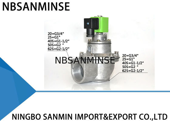 QD-Z 3/4 1 1-1/2 2 Inch  Pulse Jet Valve Dust Collector Double Seal Diaphragm Valve SBFEC Type
