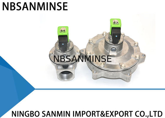 QD-Z 3/4 1 1-1/2 2 Inch  Pulse Jet Valve Dust Collector Double Seal Diaphragm Valve SBFEC Type