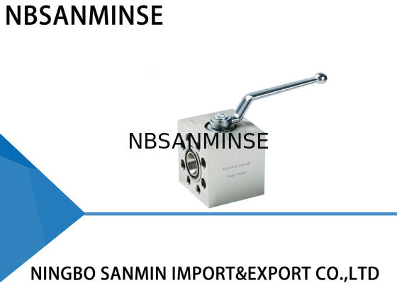 High Pressure 2 Way Ball Valves With SAE-Flange Hydraulic Industry