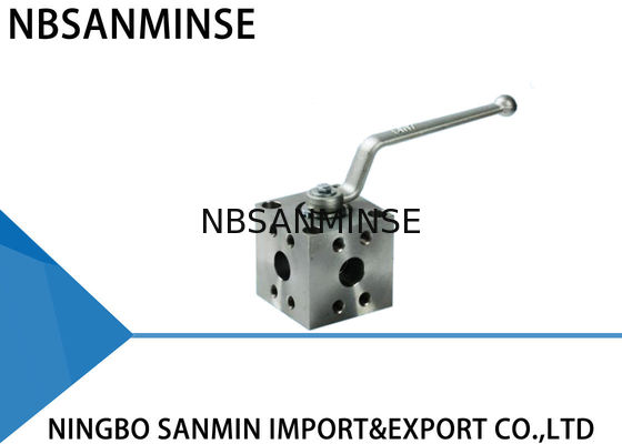 3 Way Hydraulic Ball ValveWith SAE Flange Industry Engineer