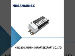 Multi-pin plug connection + manifold block  Valve group