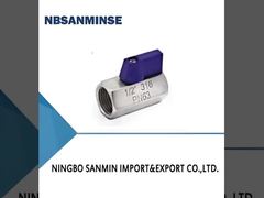 Mini Ball 1inch Pneumatic Cylinder Solenoid Valve M/M
