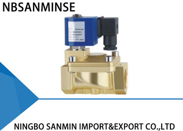 P6 Two Way Forged Brass Solenoid Valve Pilot Operated Solenoid Valve