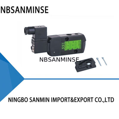 IP65 Waterproof NAMUR Single Coil Solenoid Valve 0.2 - 1.0Mpa 60°C NBR PUR Seal NBSANMINSE