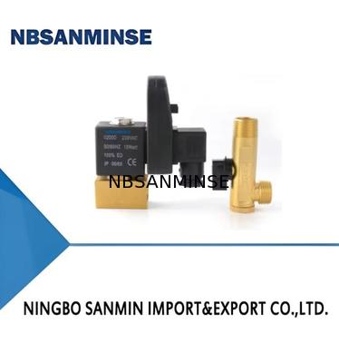 NBSANMINSE SR - A - 15 Electronic Drainer G1 / 2 1.6Mpa Exhaust Valve Water Drainer Water Valve DC24V AC220V High Quality